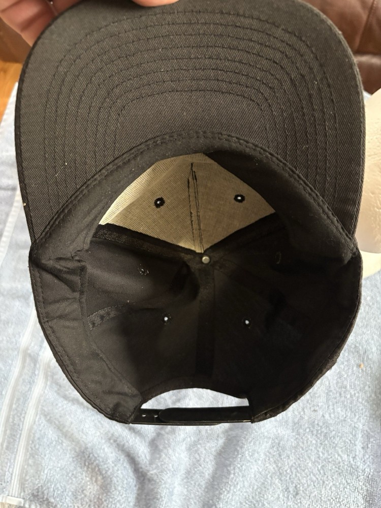 Rare Version Vintage Magnum PI 6 Panel SnapBack Hat Black See Description