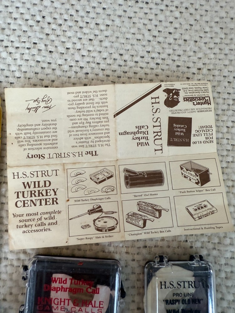 Turkey Diaphragm Calls