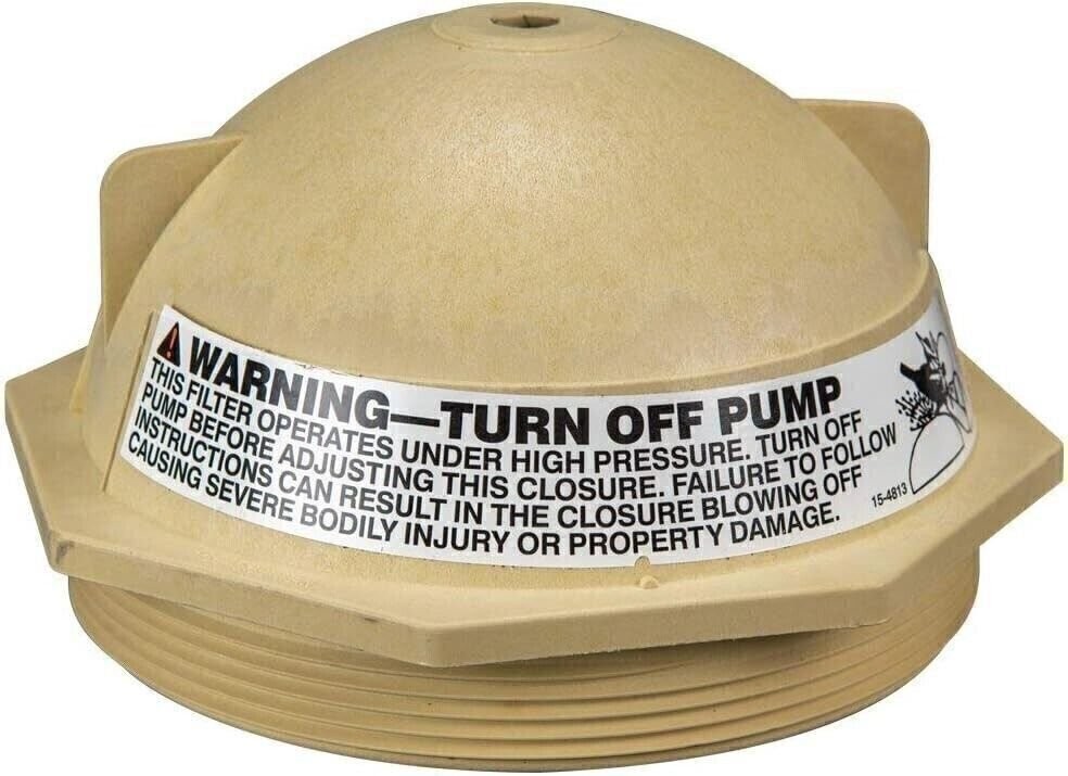 PENTAIR 6" Triton® II Tan V-Thread Closure 154559