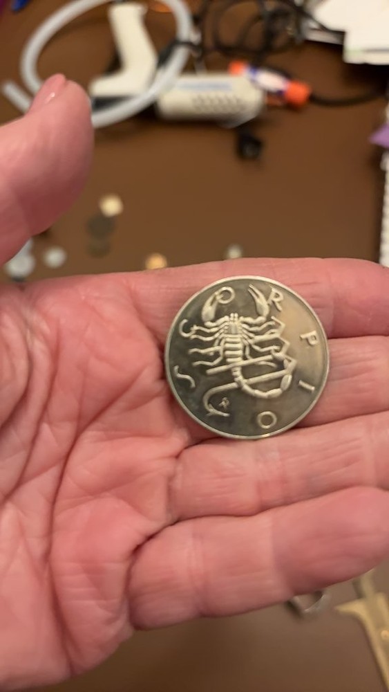Scorpio Zodiac Coin