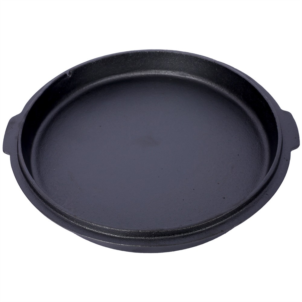 Dutch Oven Pot w/Lid 6 Quart Cast Iron Dutch oven Dual Function for Camping