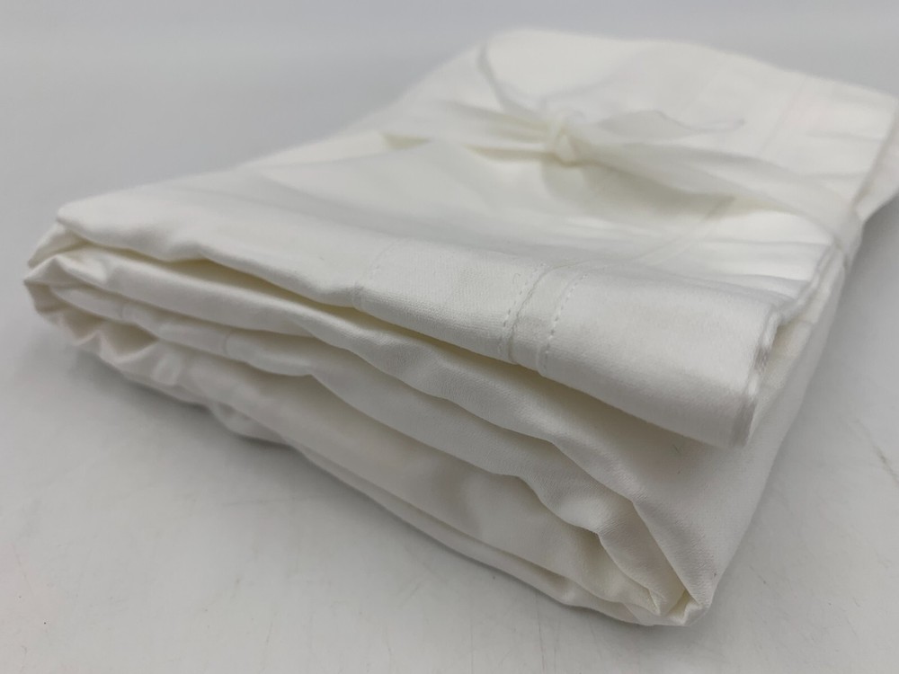 Pottery Barn 700 Thread Count Sateen Sham Standard White #H224
