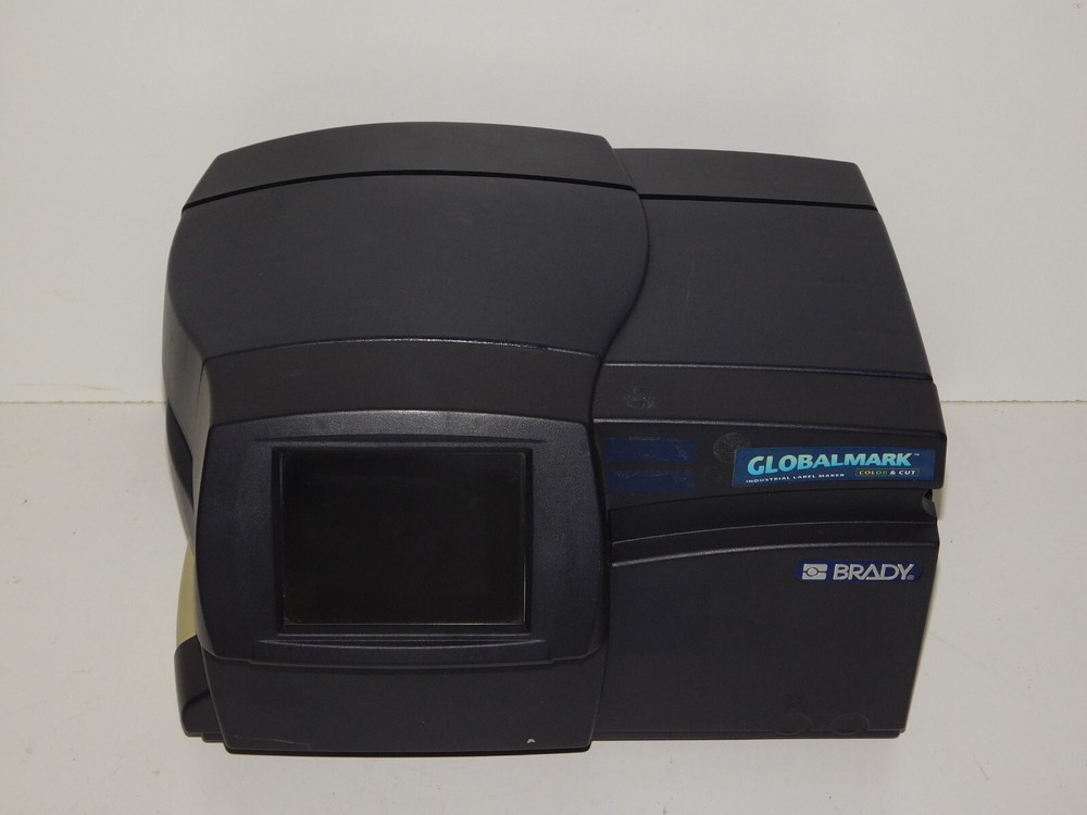 Brady Globalmark MGL Industrial Label Sign Maker 3 Color Cut Machine Unit USA
