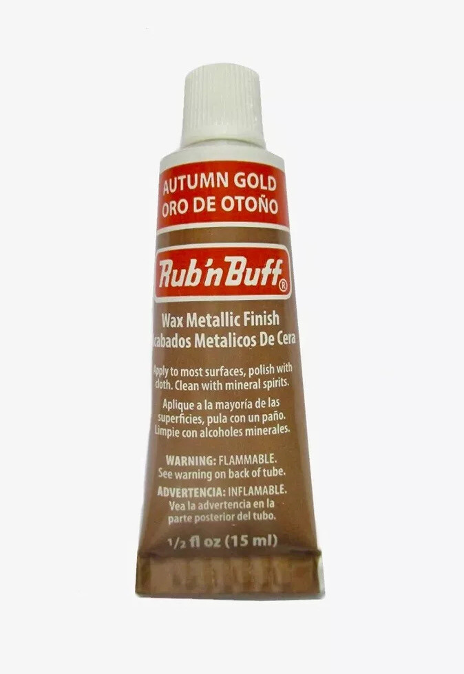 Amaco Rub'N Buff, Autumn Gold