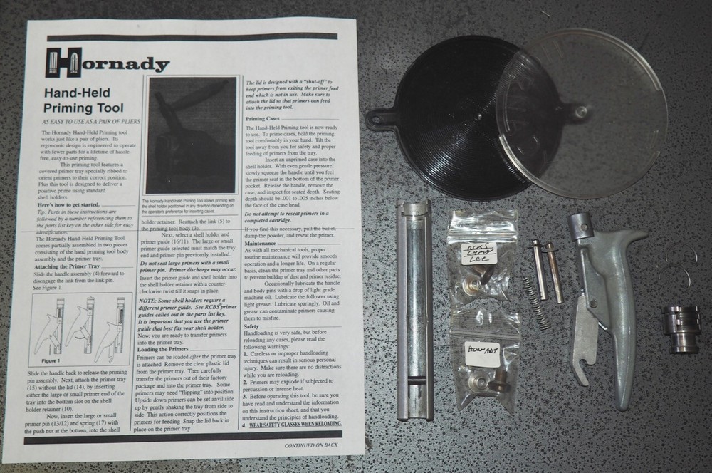 Hornady Hand Held Priming Tool-(050002)-Complete