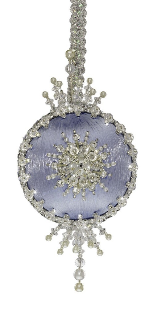 The Cracker Box Arabesque (Emerald Ball with Silver Accents)