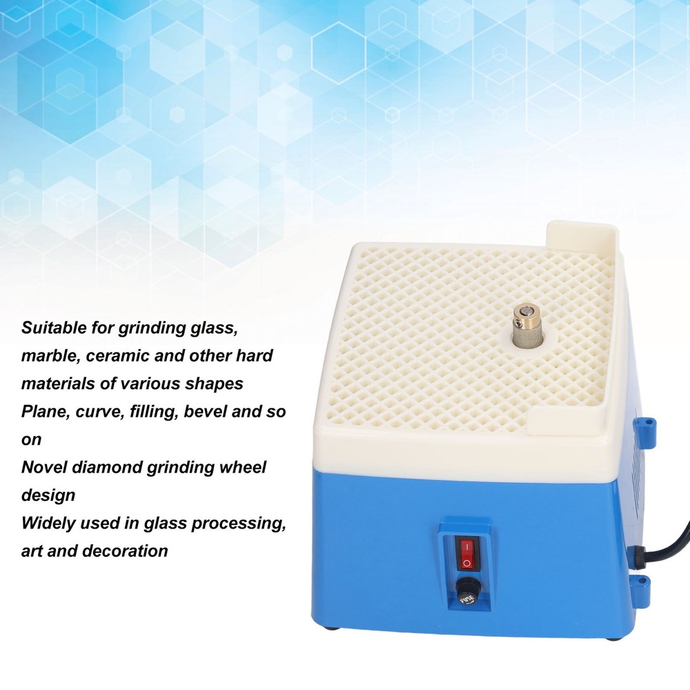 Stained Glass Grinder Machine Mini Art Grinding Processing Tool Kit New