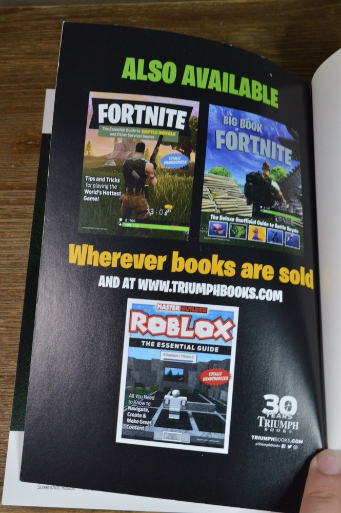 Roblox A Complete Guide Mega Builder Softcover Book Gaming Tips