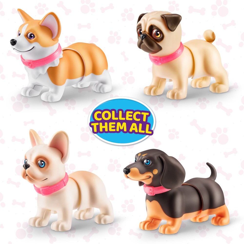 Pets Alive Booty Shakin' Pups Toy Window Box
