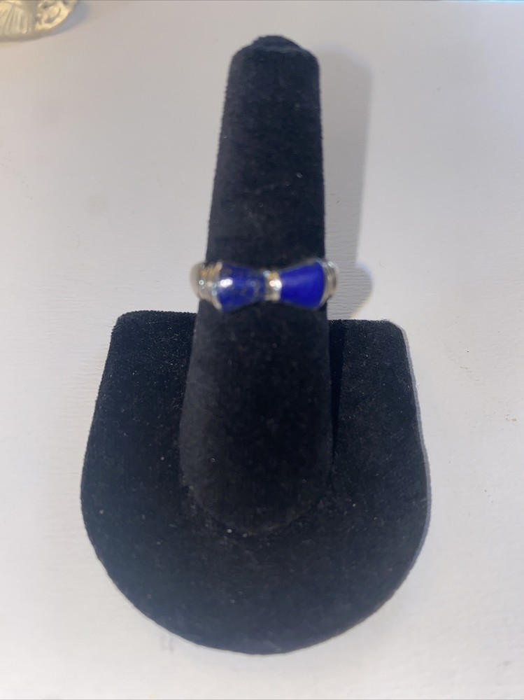 Vintage Sterling Silver Ring Size 7.75