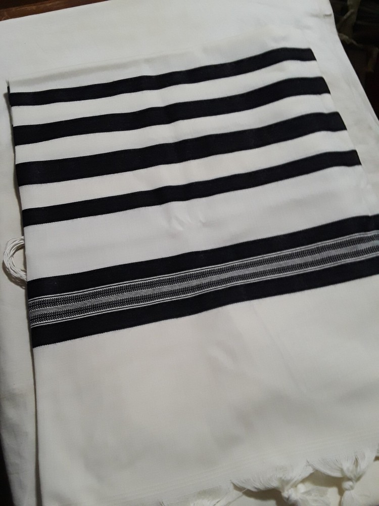 USGI Tallit Wool BLK 55 New