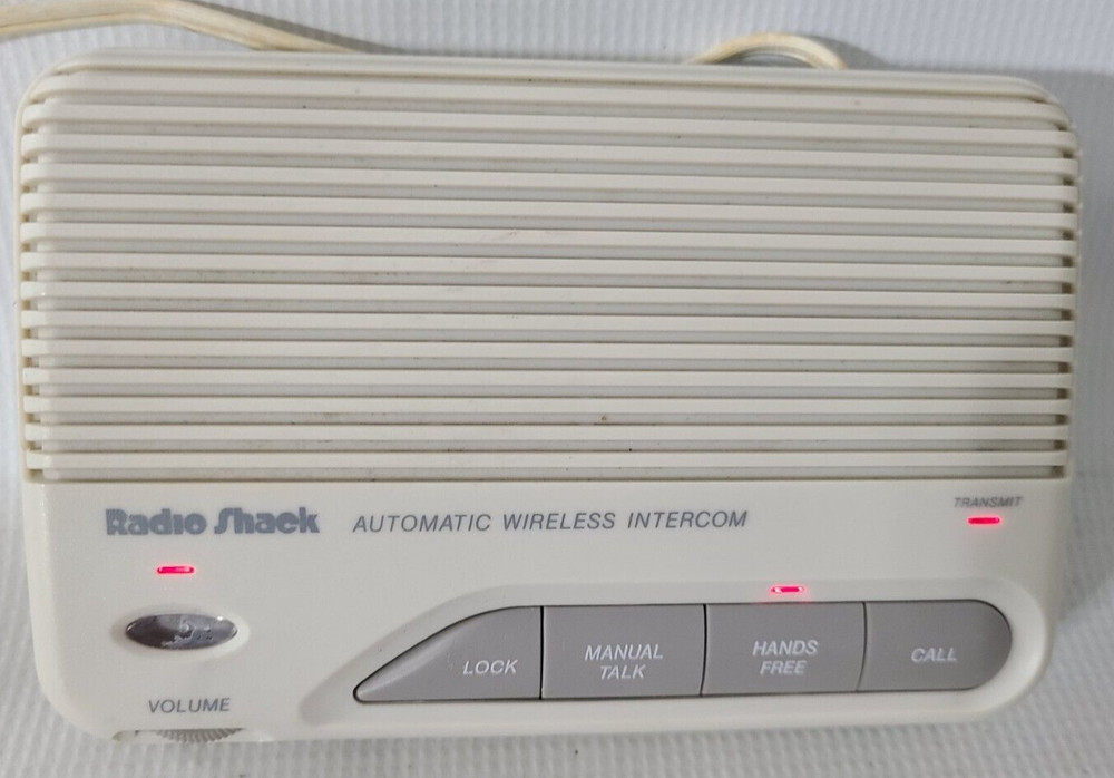 Vintage Radio Shack Automatic Wireless Intercom 43-227