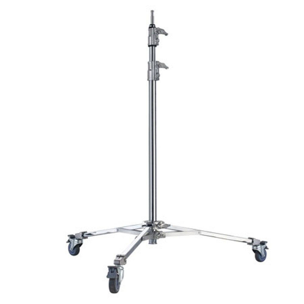 Kupo 8.8' Junior Roller Light Stand, Chrome