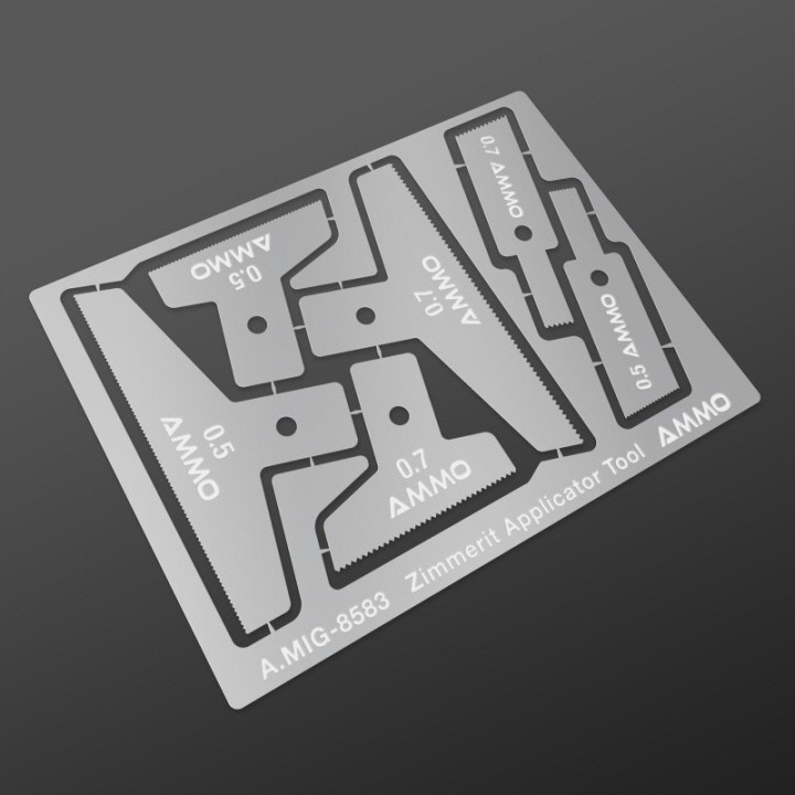 Mig Ammo #8583 Zimmerit Applicator Tools