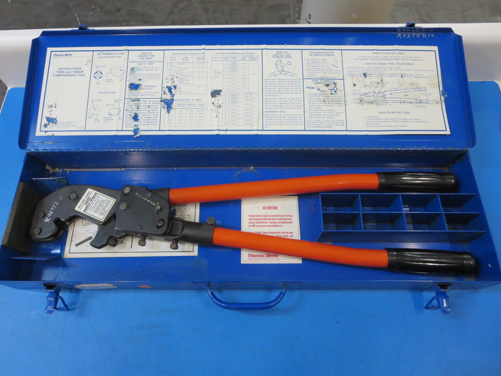 THOMAS & BETTS TBM6S SHURE-STAKE COMPRESSION TOOL