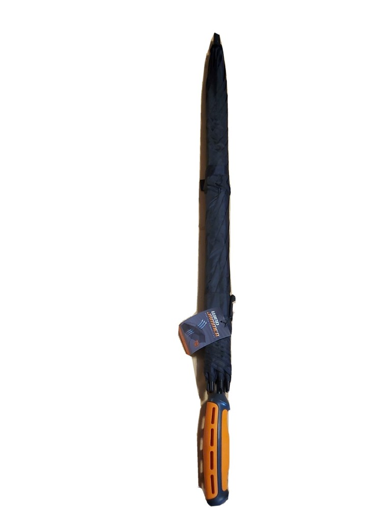 Black 58" Wind Jammer Vented Golf Umbrella
