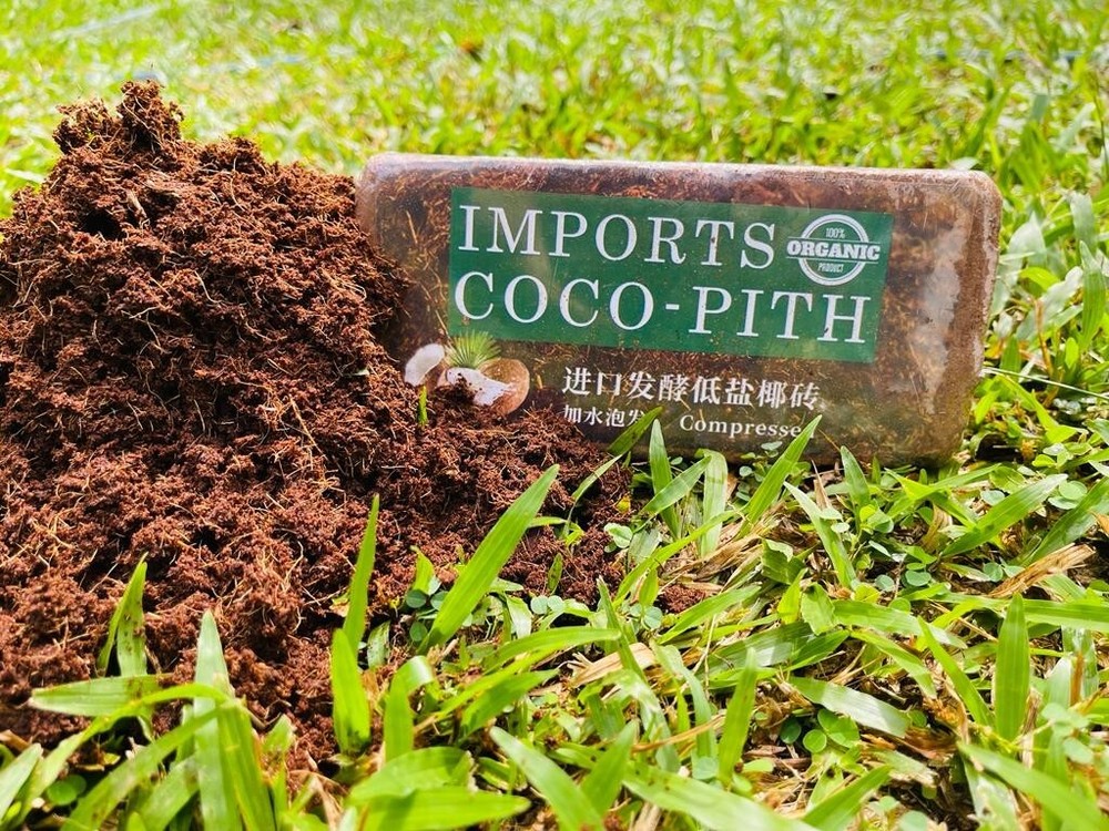 Coco Peat Coir Pith Block Compost Hydroponic Growing SoilCoconut Peat Coco Coir