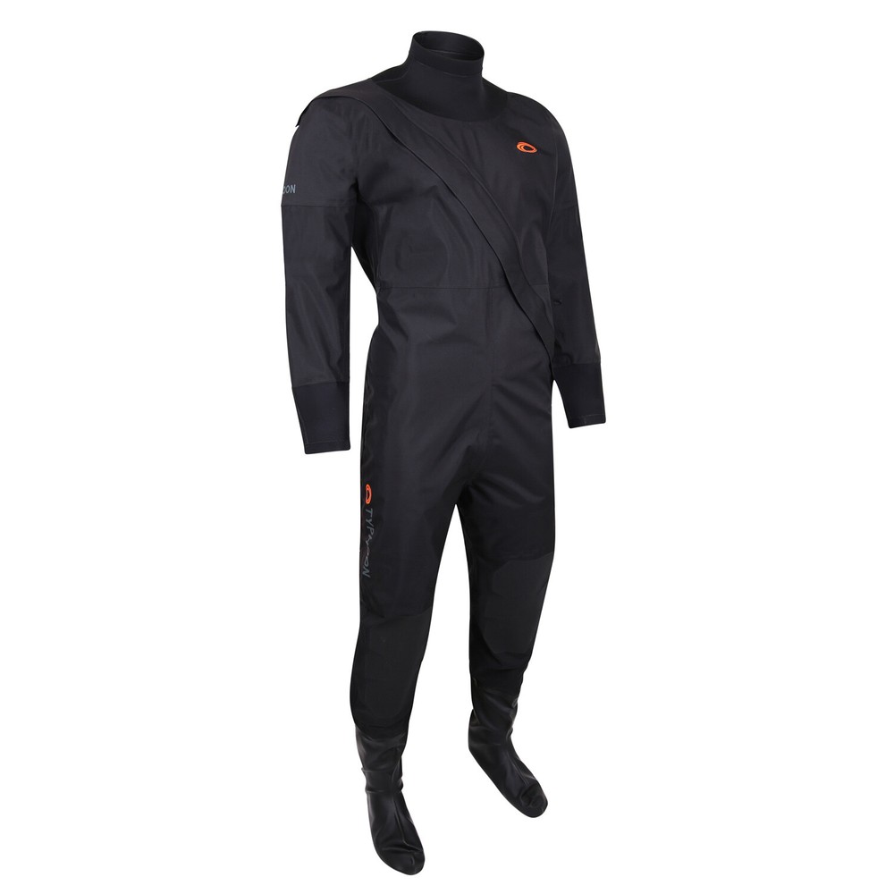 2023 Typhoon Runswick Drysuit - Black - 100194