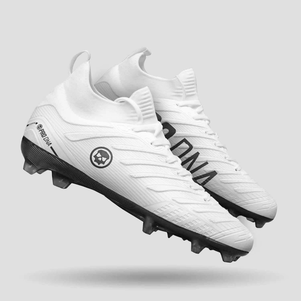 Infamous Pro DNA Voltrax Cleats - White - Size 14