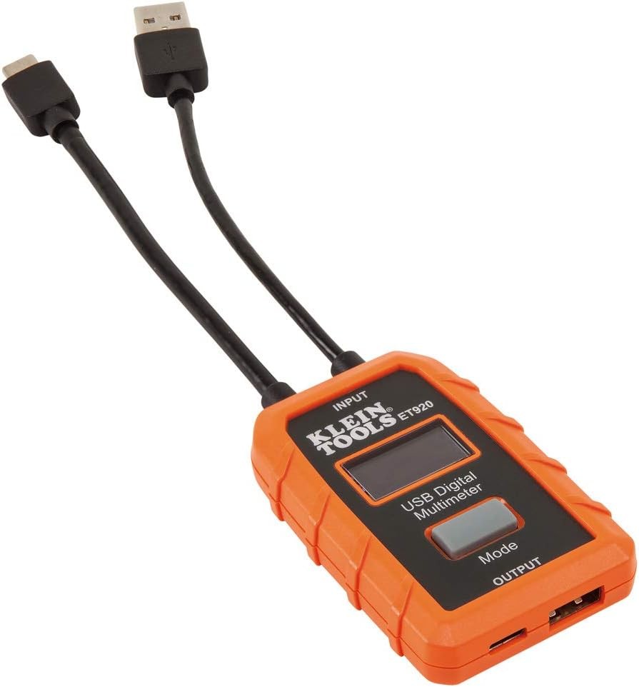Klein Tools USB Power Meter + GFCI Outlet Tester Bundle