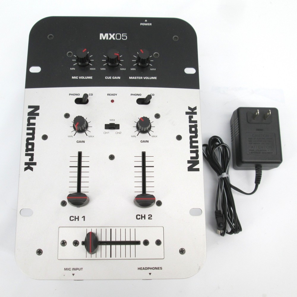 Numark MX05 2 Channel Controller System MX 05 w/ Power Supply