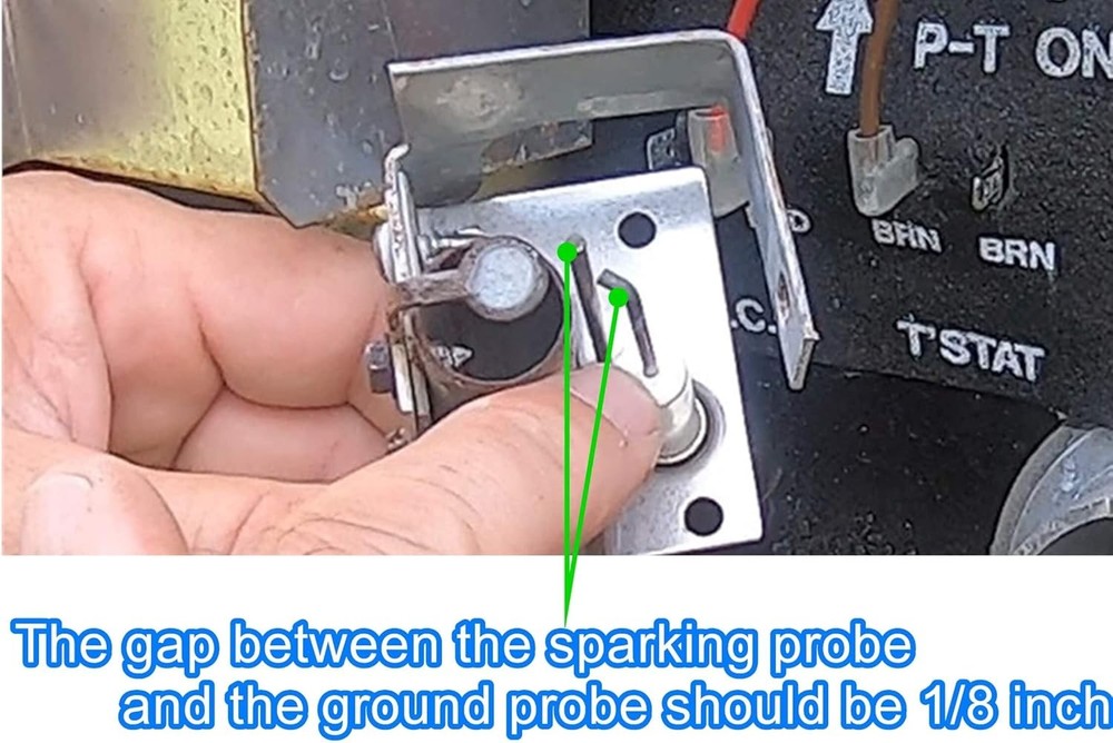 93868 Water Heater Igniter Electrode with Spark Probe,RV 1Pack