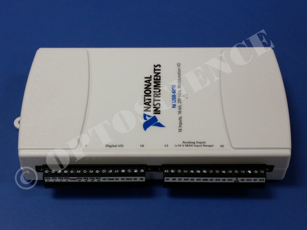 National Instruments NI USB-6210 Data Acquisition Device, Multifunction DAQ