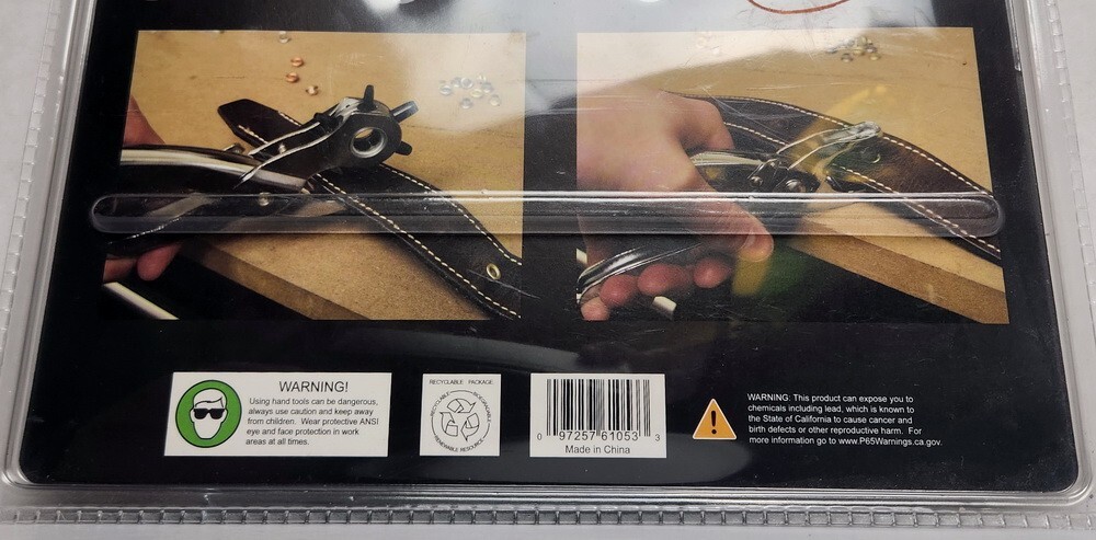 Leather Hole Punch & Grommet Set