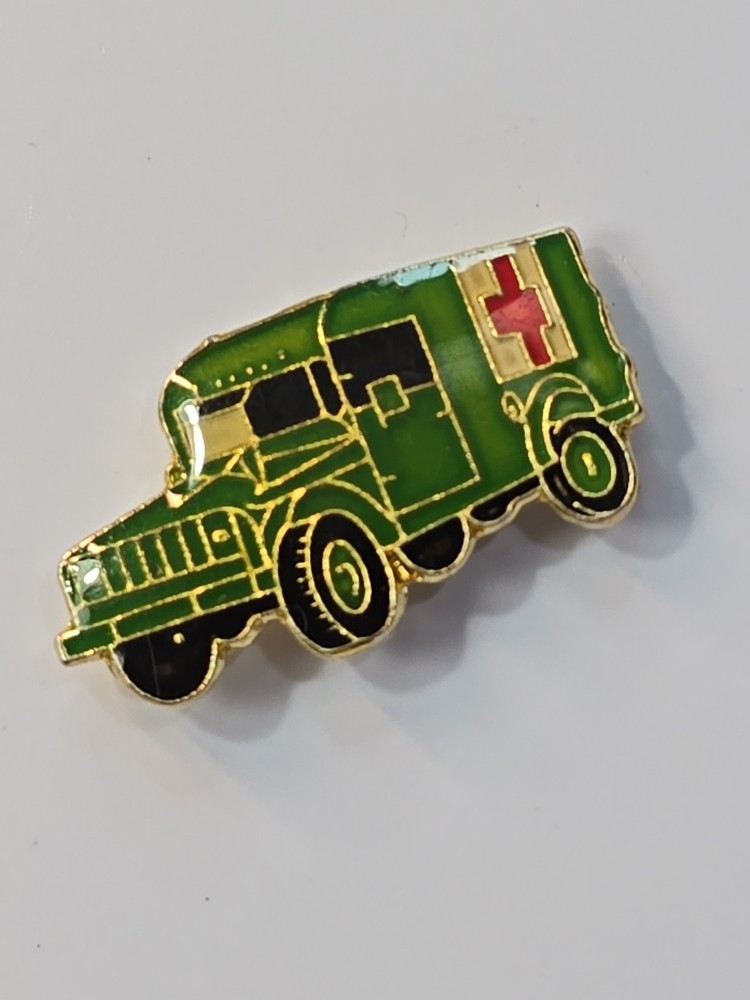 Army Ambulance Lapel Pin