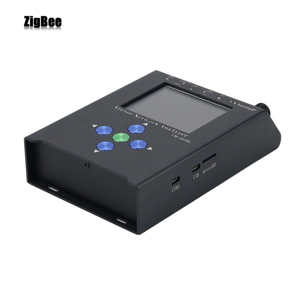 Portable Vector Network Analyzer VNA Analyzer with Display Aluminum Shell