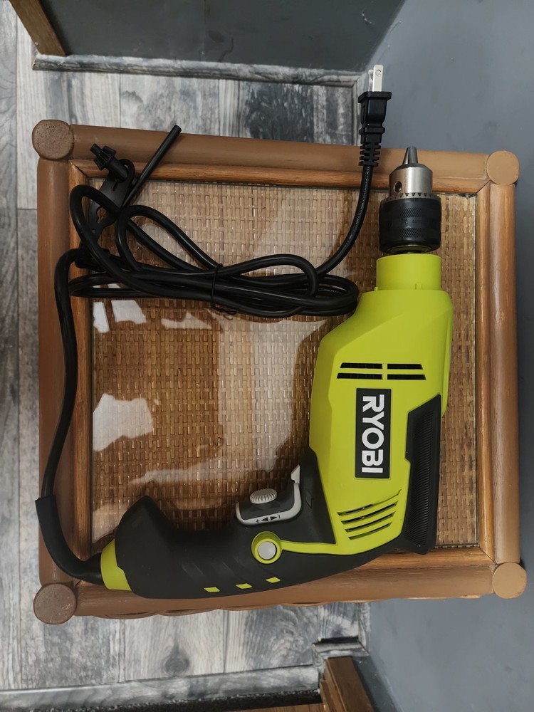 OPEN BOX Ryobi D620H 5/8 inch Variable Speed Reversible Hammer Drill