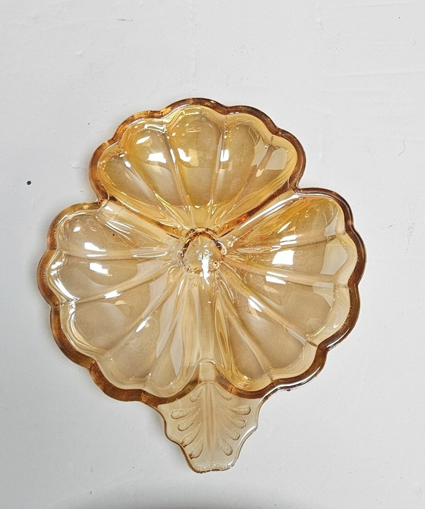 Carnival Glass 6" Nut Dish