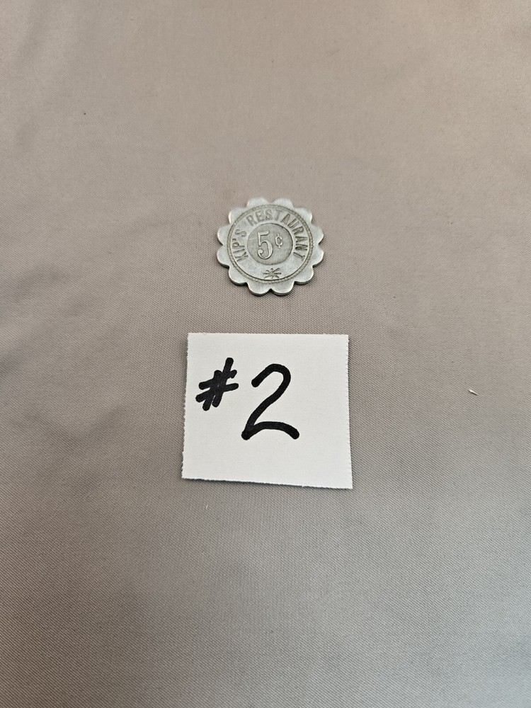 Ephrata, Pa. Kip's Restaurant, 5 Cent Token, E A Schmidt (Variation #2)