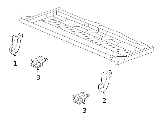 Genuine GM Latch 12478452