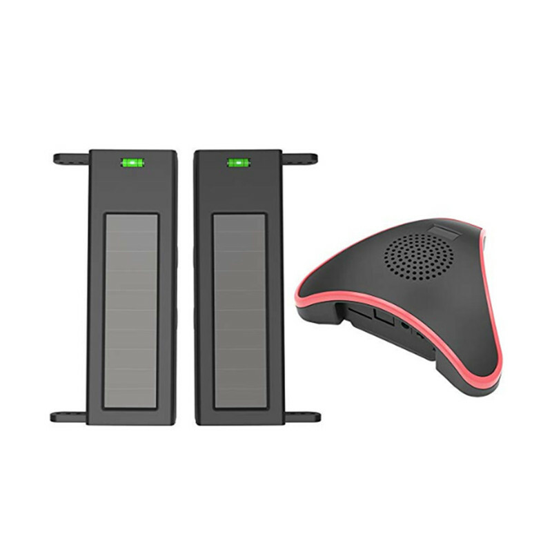 HTZSAFE Solar Wireless Driveway Alarm System