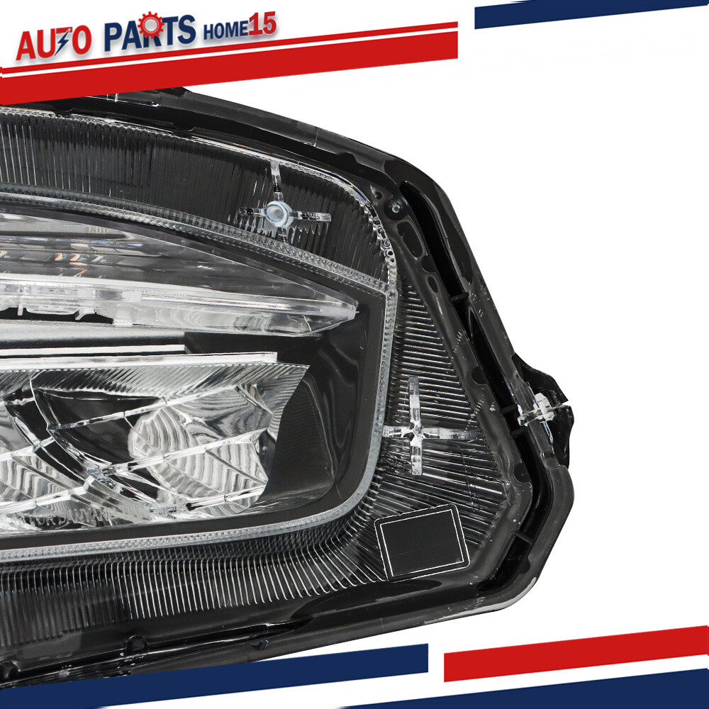 Pair For 2016-21 Honda Civic Left+Right Full LED Headlight Assembly Replacement