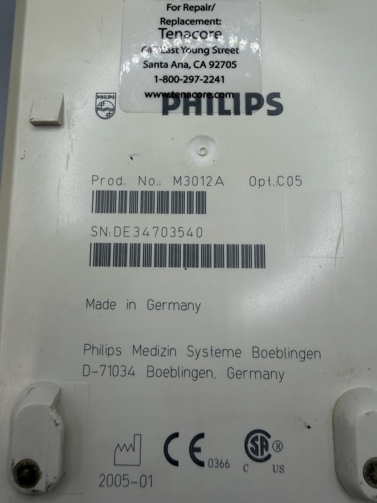 Philips M3012A MMS Extension Module C.O, Temp, Pressure