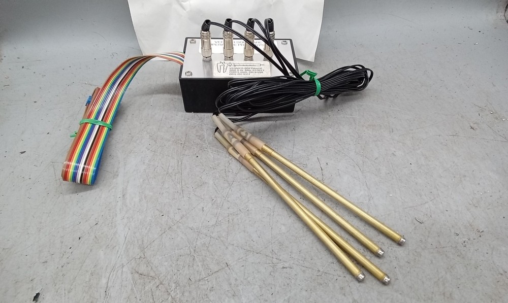 1 NOS Vernier Software 4 -Probe Temperature System