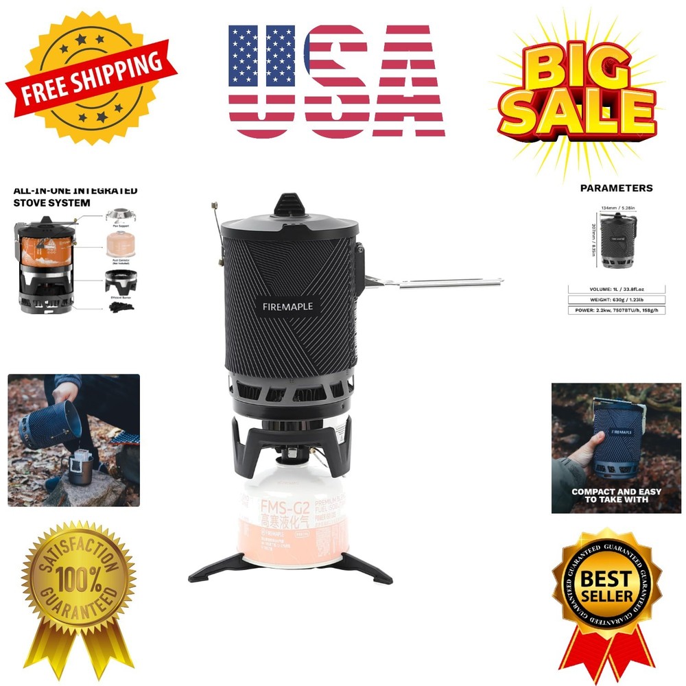 Star X2 Pro Backpacking and Camping Stove-Fast Boiling, Compact and Efficient...