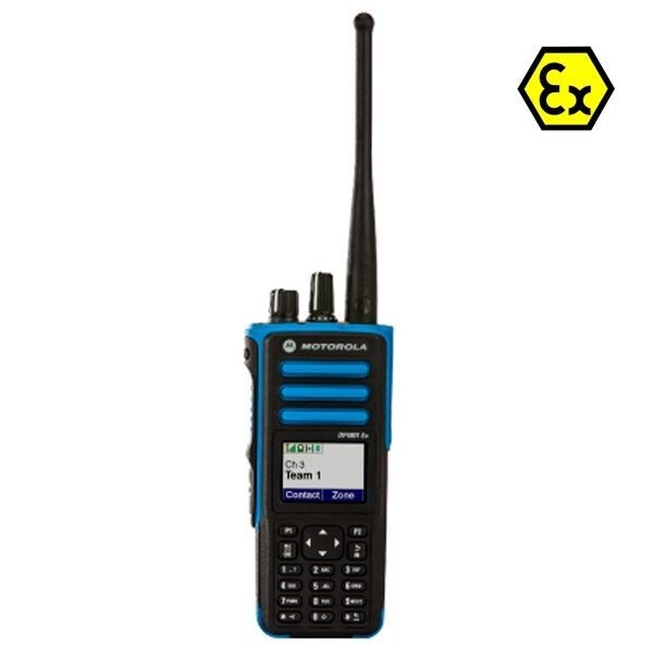 MOTOROLA DP4801 ATEX UHF TRANSCEIVER FOR EXPLOSIVE ENVIRONMENTS
