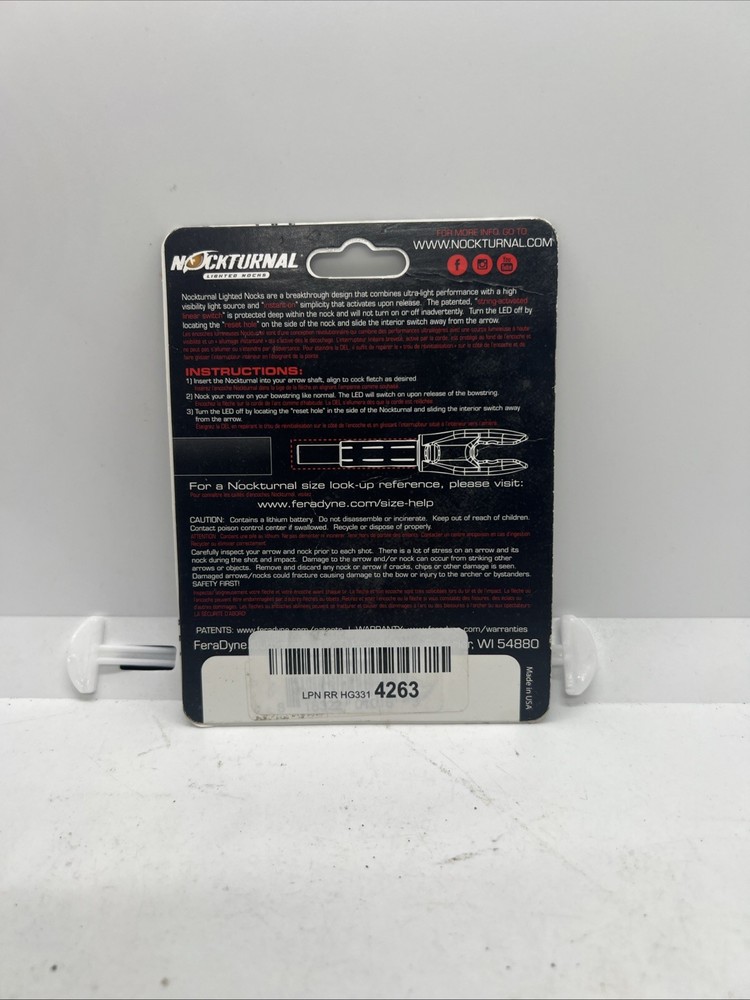 Muzzy Bowfishing Lighted Nock 3-Pack