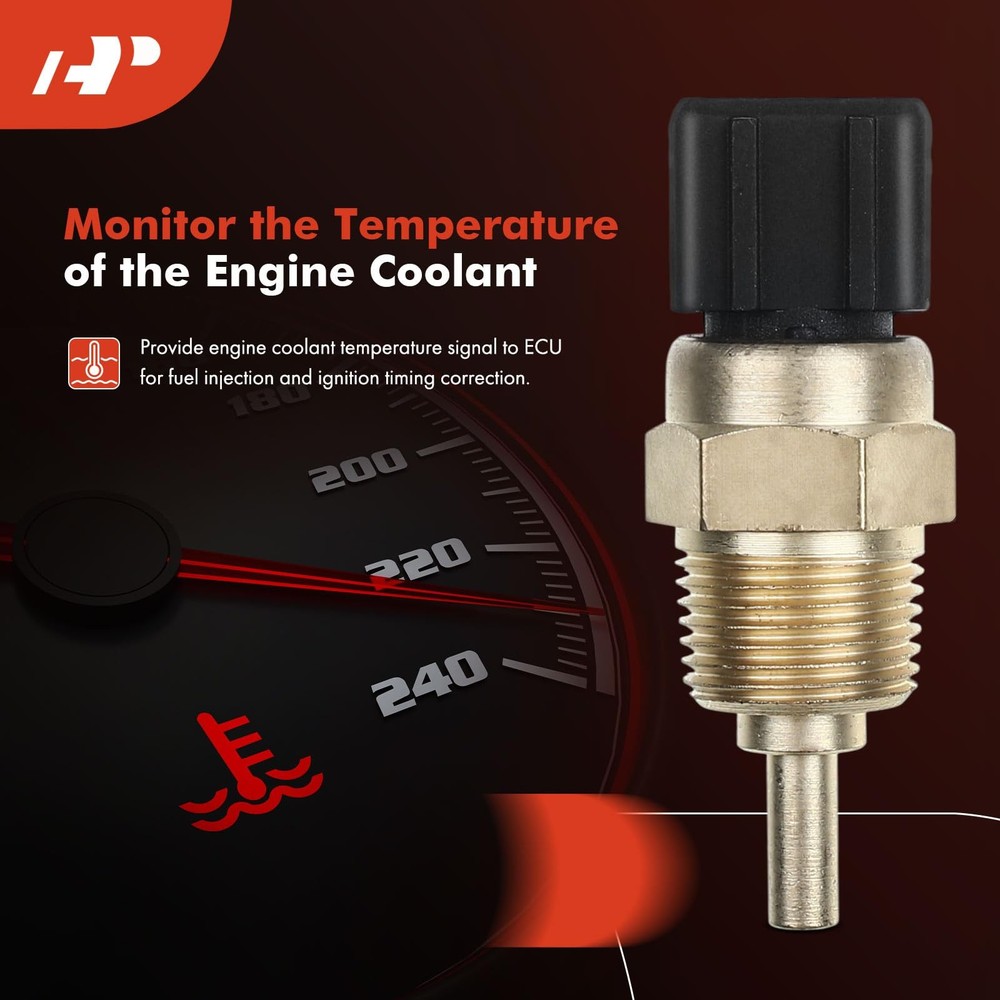 A-Premium Engine Coolant Temperature Sensor Compatible with Dodge Verna...