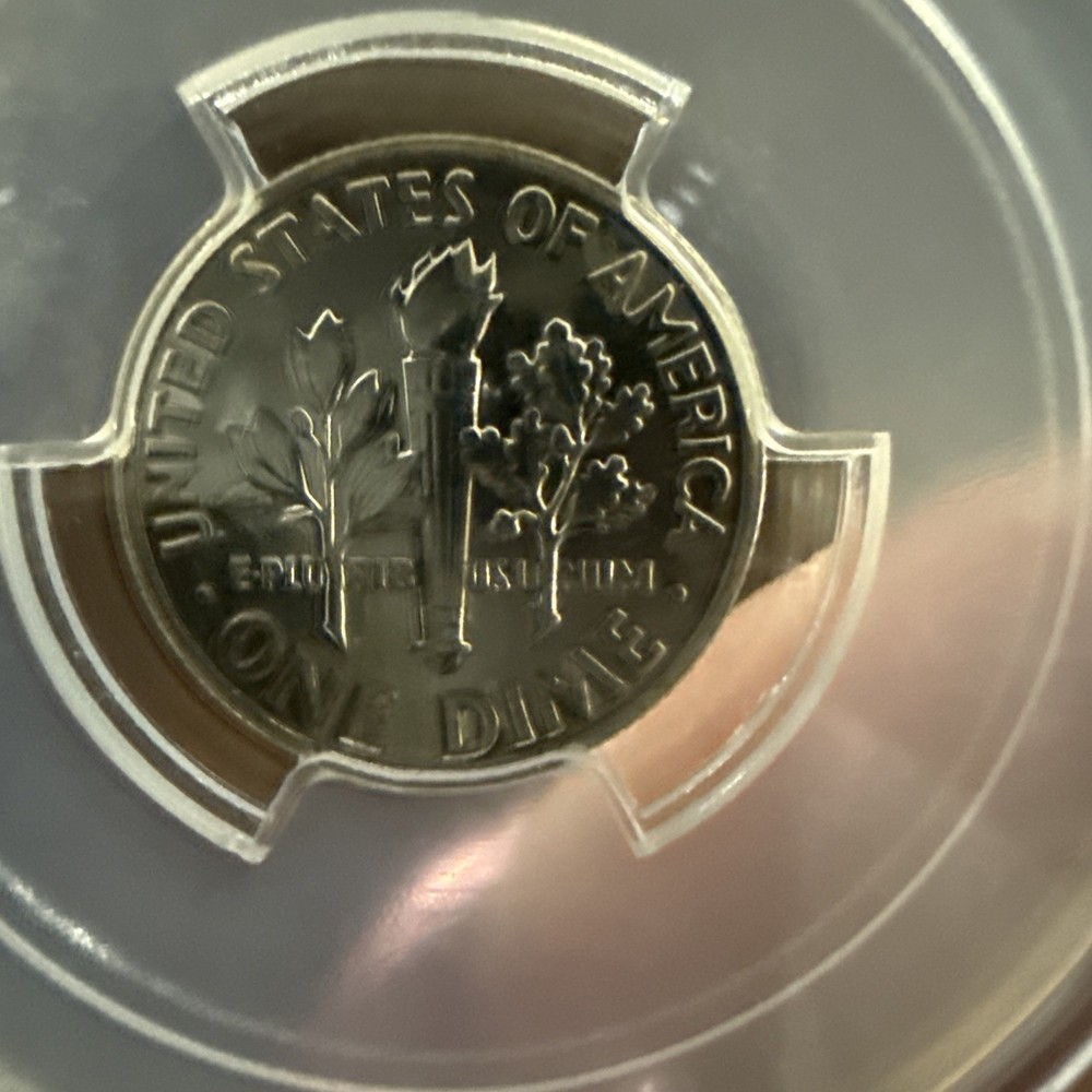 1958 ROOSEVELT DIME PCGS PR 67 90% SILVER