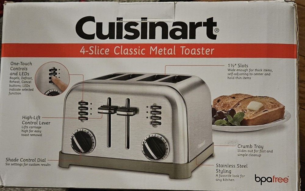 Cuisinart Toaster CPT180