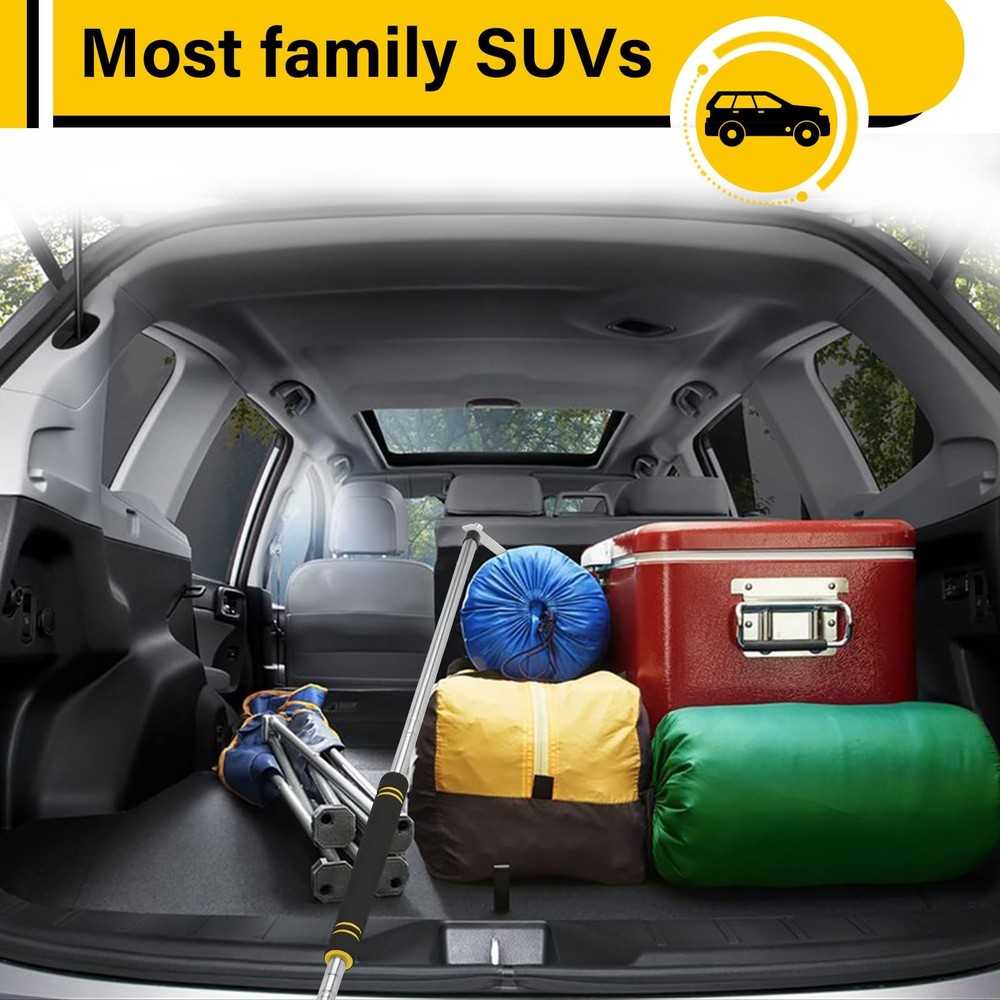 Trunk Bed Cargo Retrieval Hook Telescoping Cargo Grabber Reach Retrieval Tool