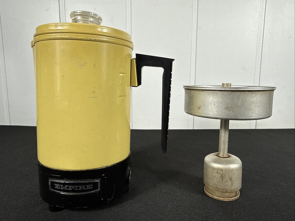 Vintage EMPIRE Automatic Coffee Makers 3 & 4 Cup