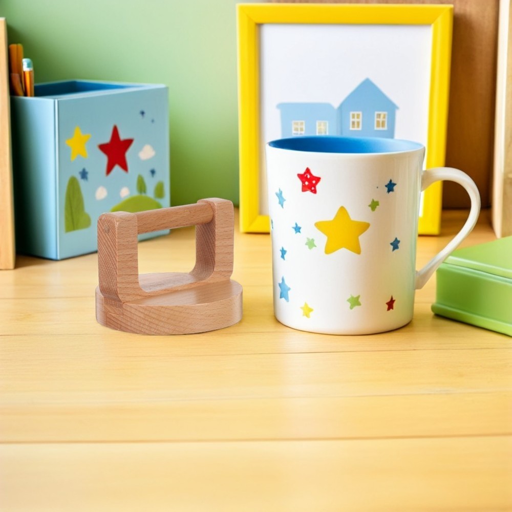 Kids Craft Press Board with Smooth Bottom for Stencil Printing and Cardmaking