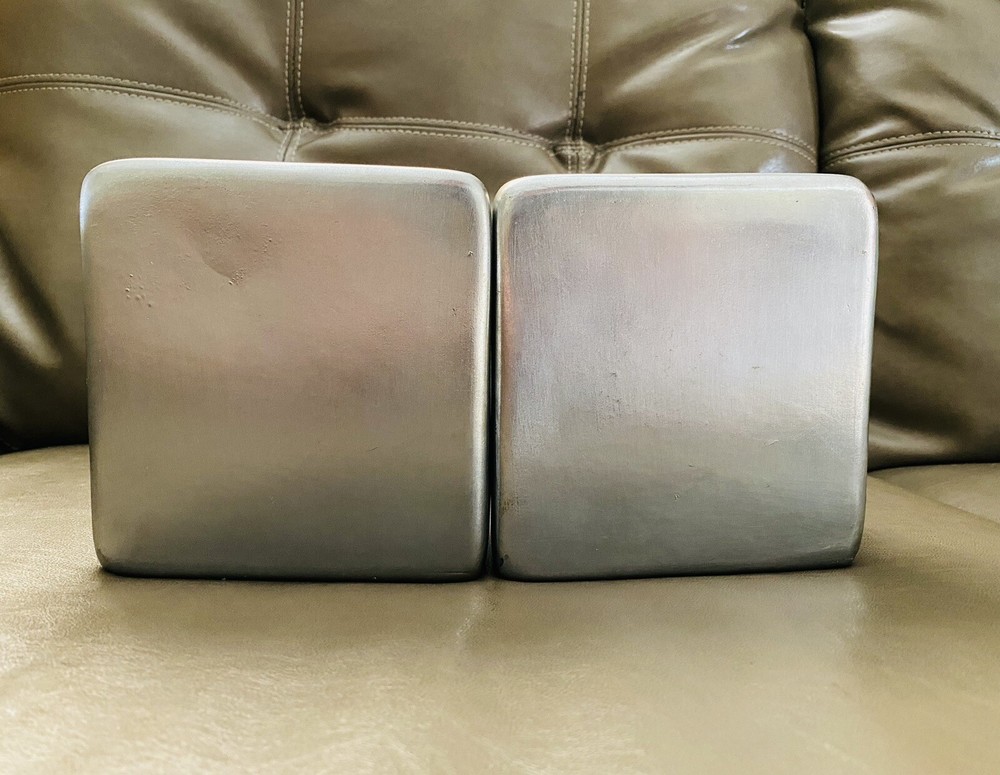 MCM Metal Spade Bookends Pair