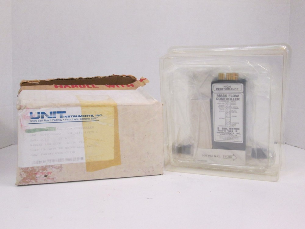 Unit UFC-1400A Mass Flow Controller MFC, BCL3, 100 SCCM, Used