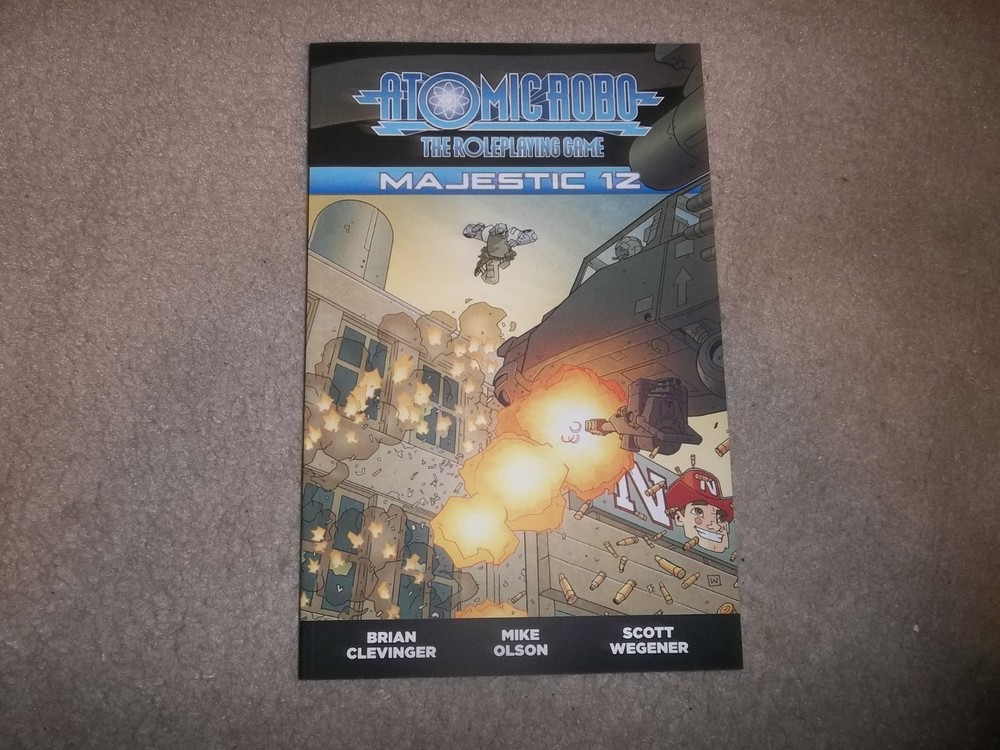 Fate RPG Atomic Robo Majestic 12